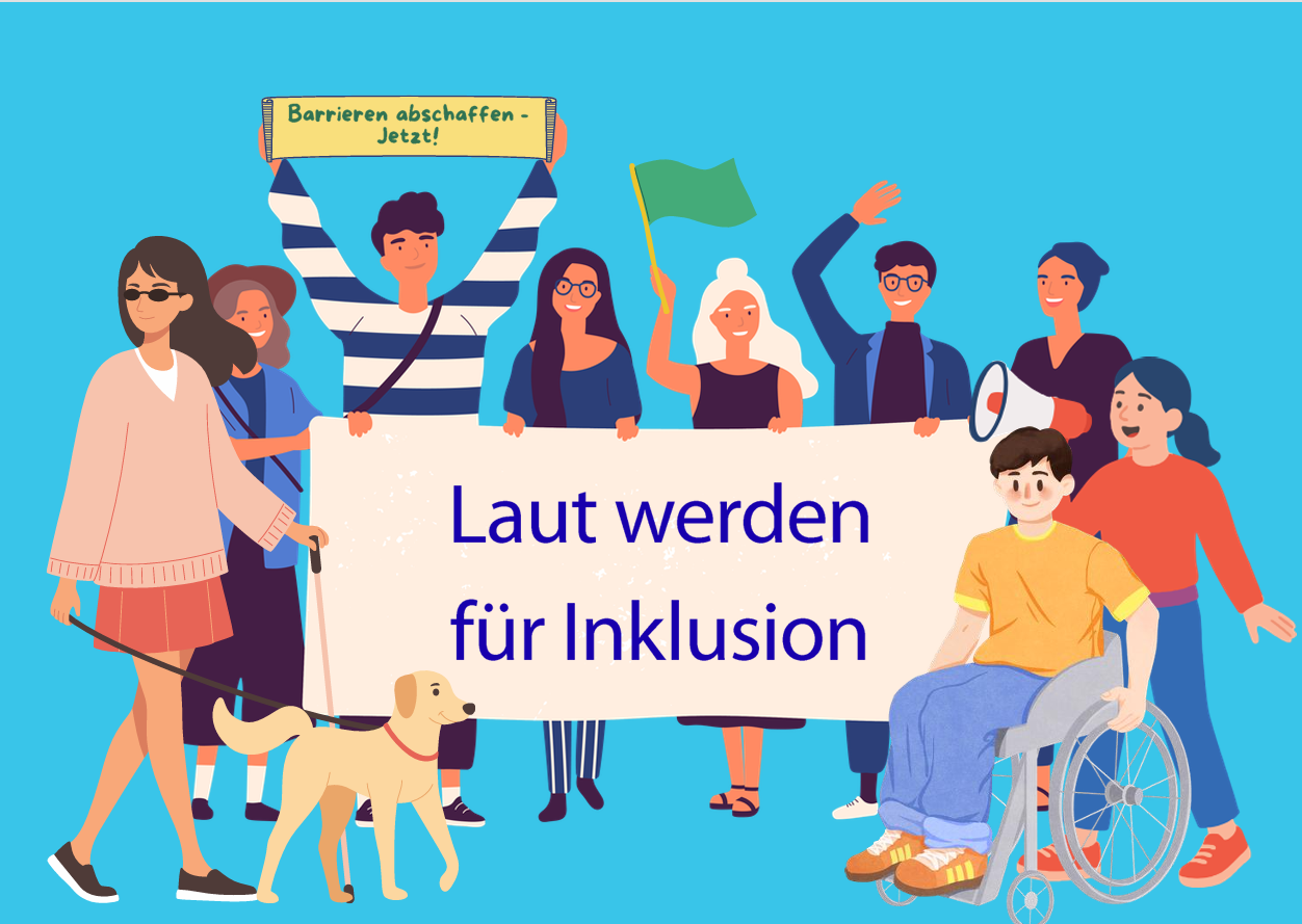 Einladung zum Europäischen Protesttag am 9. Mai 2026 in Bottrop - Laut werden für Inklusion